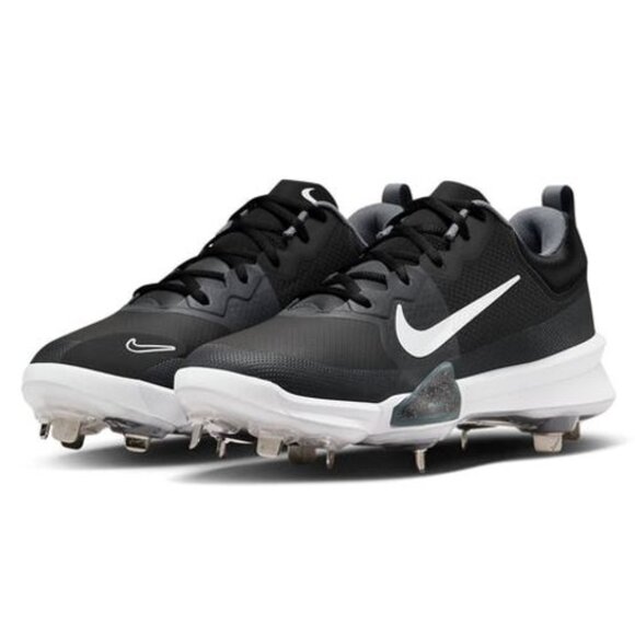 Nike Force Zoom Trout 9 Pro 'Black White' FB2907-001 Baseball Cleats - Picture 1 of 8